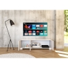 Meuble TV 3 portes 130x40x40 moderne pour salon Riflesso Choix