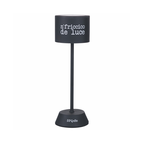 Lampe de table tactile LED rechargeable et réglable SPQeRe N’Friccico Promotion