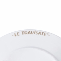 Ensemble de 6 assiettes à dessert en porcelaine design assorti Le Travisate Modèle