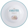 Ensemble de 6 assiettes creuses en porcelaine design décorations assorties Le Travisate Réductions