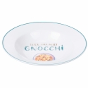 Ensemble de 6 assiettes creuses en porcelaine design décorations assorties Le Travisate Modèle