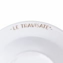 Ensemble de 6 assiettes creuses en porcelaine design décorations assorties Le Travisate Caractéristiques