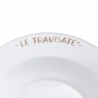 Ensemble de 6 assiettes creuses en porcelaine design décorations assorties Le Travisate Caractéristiques