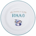Set de 6 assiettes plates en céramique décorations variées Le Travisate Remises