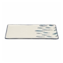 Ensemble de 6 assiettes rectangulaires en céramique de service 29x15cm Marechiaro Offre