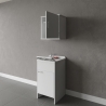 Ensemble de meubles de buanderie avec porte et placard suspendu Negrari COMP 1 Vente