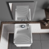 Ensemble meuble de salle de bain avec lavabo, porte et miroir 60x45cm Negrari COMP 3 Offre