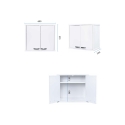 Ensemble buanderie mobile avec lavabo suspendu et colonne Negrari COMP 6 Remises