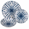 Service de vaisselle 18 pièces style japonais oriental The Blue Remises