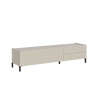 Meuble TV minimaliste 1 niche et 2 tiroirs salon living 160x42x40 Solaria Réductions