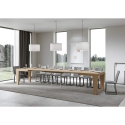 Table extensible moderne 16 personnes 90x160-420 Spimbo Remises