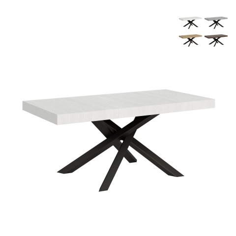 Table extensible 12 personnes design moderne 90×180-284 Volantis Promotion