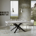 Table extensible 12 personnes design moderne 90×180-284 Volantis Vente