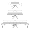 Table extensible 16 personnes 90×130-390 cm Volantis Achat