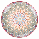 Service de table 18 pièces en porcelaine, assiettes décorées style exotique Casablanca Catalogue