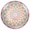 Service de table 18 pièces en porcelaine, assiettes décorées style exotique Casablanca Catalogue