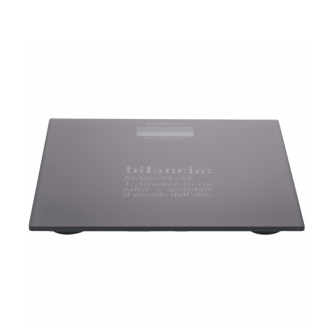 Pèse-personne numérique en verre 180kg gris Victionary Promotion