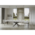 Table extensible moderne pour séjour 18 personnes 90×180-440 Volantis Achat