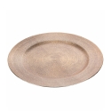 Set de 6 dessous de plat avec décoration en relief dorée 33 cm XMas Promotion