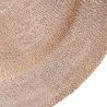 Set de 6 dessous de plat avec décoration en relief dorée 33 cm XMas Vente