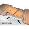 Table extensible design moderne 90×160-264 Volantis Evolution Réductions