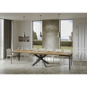 Table extensible design moderne industriel 90×160-420 Volantis Evolution Réductions