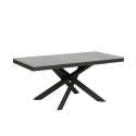 Table extensible moderne pieds croisés 90×180-440 Volantis Evolution Réductions