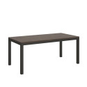 Table extensible industrielle minimaliste bois métal 90×180-440 Everyday Evolution Réductions