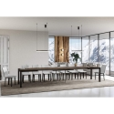 Table extensible industrielle minimaliste bois métal 90×180-440 Everyday Evolution Choix