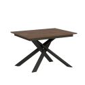 Table extensible salle à manger cuisine 8 personnes 90×120-180 Ganty Réductions