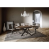Table extensible salle à manger cuisine 8 personnes 90×120-180 Ganty Catalogue