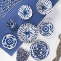 Service de vaisselle 18 pièces style japonais oriental The Blue Vente
