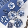 Service de vaisselle 18 pièces style japonais oriental The Blue Vente