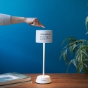 Lampe de table rechargeable LED avec capteur tactile blanche Victionary Vente