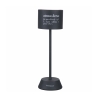 Lampe de table LED noire tactile rechargeable et réglable Victionary Promotion
