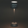 Lampe de table LED noire tactile rechargeable et réglable Victionary Remises