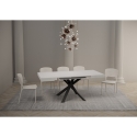 Table extensible carré moderne 90×90-194 Clerk Caractéristiques