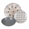 Service de vaisselle 18 pièces en porcelaine style bohème Vente