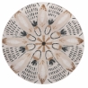 Service de vaisselle 18 pièces en porcelaine style bohème 