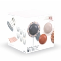 Service de vaisselle 18 pièces en porcelaine style bohème 