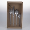 Set de couverts 24 pièces en acier inoxydable argent mat Gallery Offre