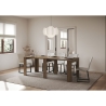 Table extensible salle à manger cuisine 8 personnes 90×25-181 Slick 
