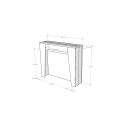 Console extensible moderne minimaliste 90×25-211 Anea 