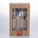 Set de 24 couverts de table en acier inoxydable restaurant cuisine Park Avenue Modèle