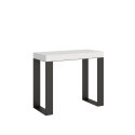 Console extensible design industriel minimaliste 90x40-196 Tecno Small Choix