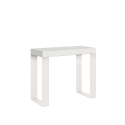 Console extensible 14 personnes design minimal cuisine 90x40-300 Tecno Réductions