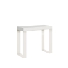 Console extensible 14 personnes design minimal cuisine 90x40-300 Tecno Réductions
