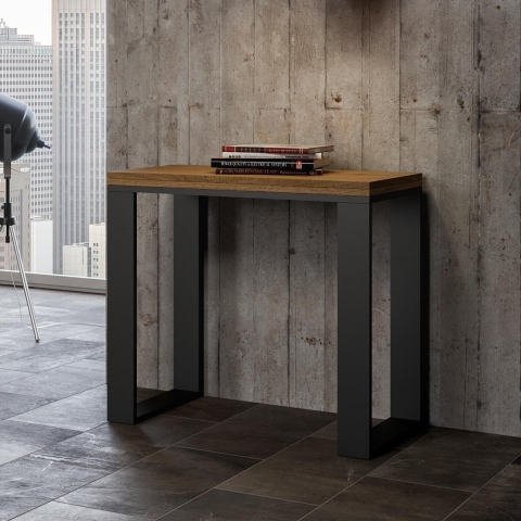 Table à manger extensible en bois Tecno Libra 90x45-90 Promotion