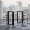 Table à manger extensible en bois Tecno Libra 90x45-90 Réductions