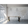 Console extensible design moderne 10 personnes 90x40-196 Diago Small Achat